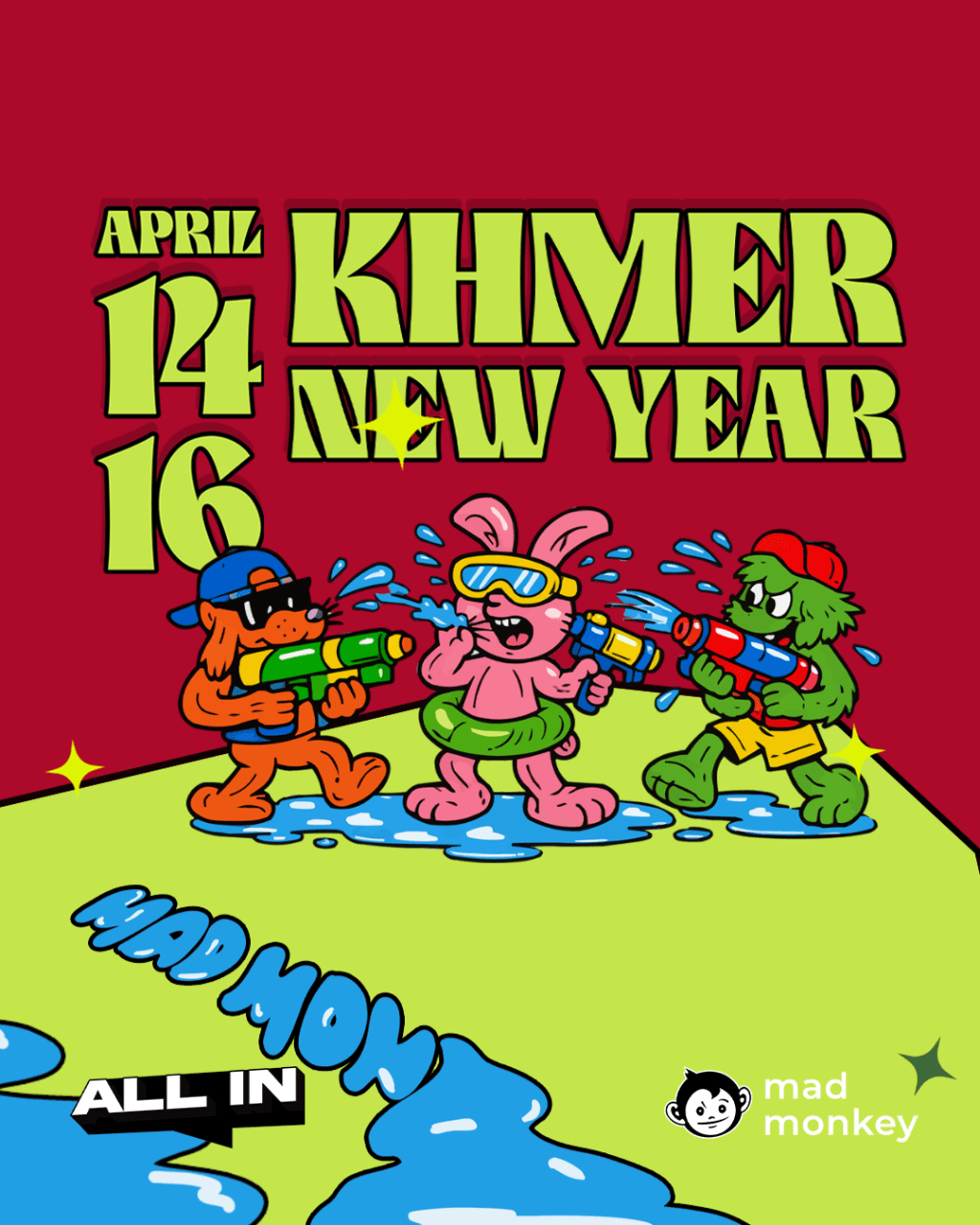KHMER NEW YEAR: MAD MONKEY PHNOM PENH — photo 6